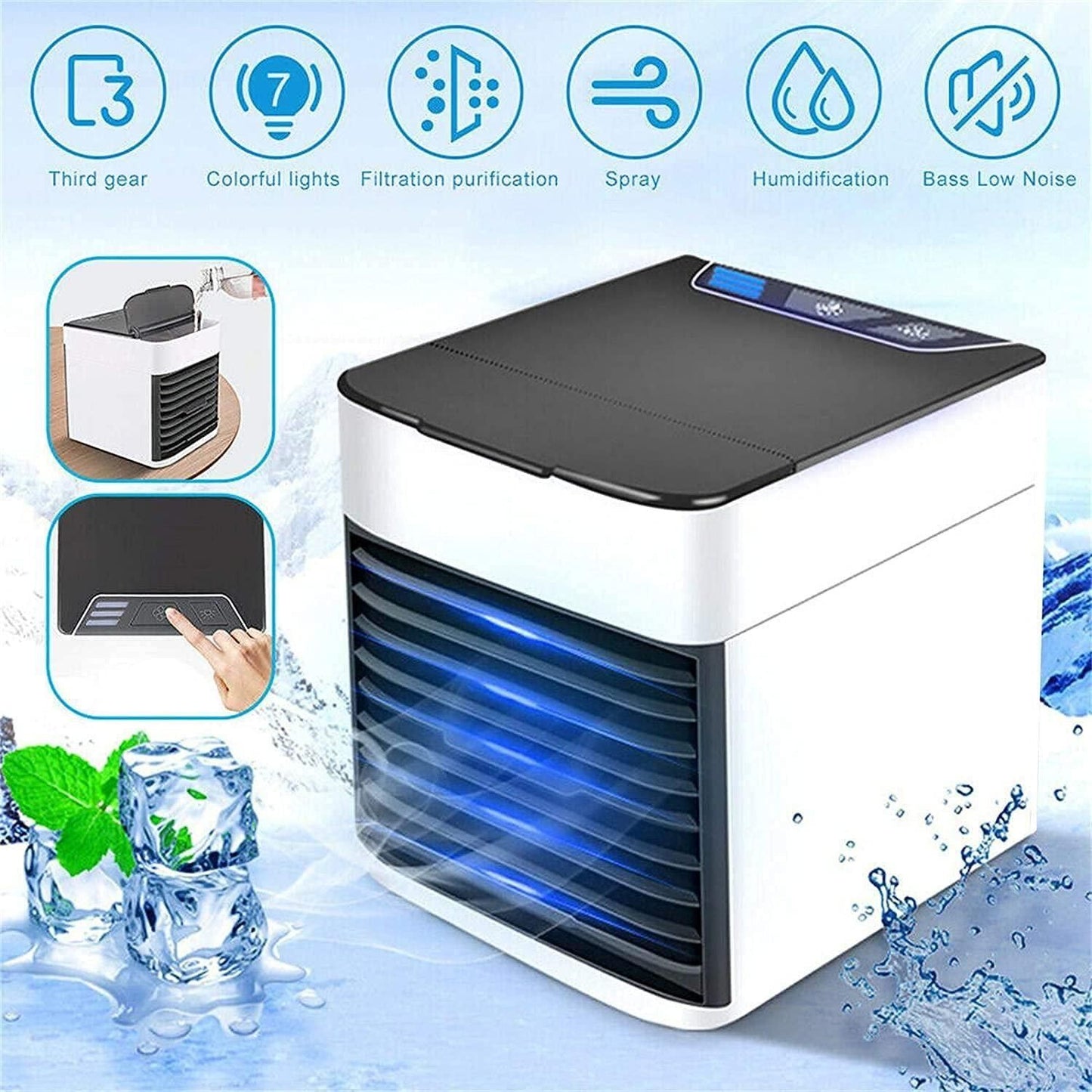 FrostGo – Mini Portable Air Cooler